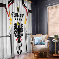 Germany 2024 Football Window Curtain Go Champions Nationalelf White Version LT05 - Wonder Print Shop