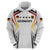 Custom Germany 2024 Football Zip Hoodie Go Champions Nationalelf White Version LT05 - Wonder Print Shop