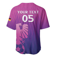 Custom Germany 2024 Football Baseball Jersey Go Champions Nationalelf Pink Version LT05 - Wonder Print Shop