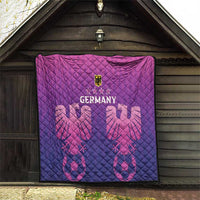 Germany 2024 Football Quilt Go Champions Nationalelf Pink Version LT05 - Wonder Print Shop