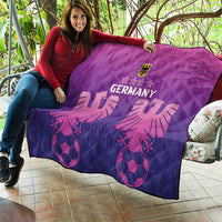 Germany 2024 Football Quilt Go Champions Nationalelf Pink Version LT05 - Wonder Print Shop