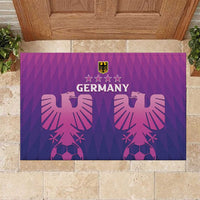 Germany 2024 Football Rubber Doormat Go Champions Nationalelf Pink Version LT05 - Wonder Print Shop