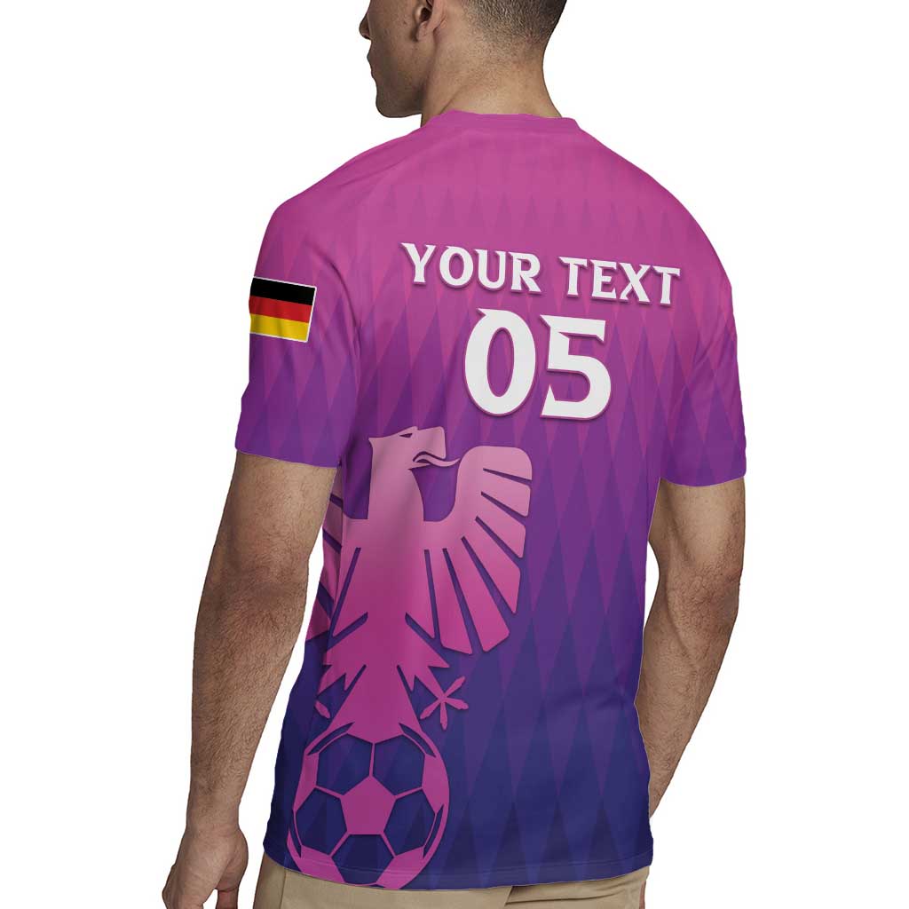 Custom Germany 2024 Football Rugby Jersey Go Champions Nationalelf Pink Version LT05 - Wonder Print Shop
