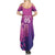 Custom Germany 2024 Football Summer Maxi Dress Go Champions Nationalelf Pink Version LT05 - Wonder Print Shop