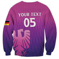 Custom Germany 2024 Football Sweatshirt Go Champions Nationalelf Pink Version LT05 - Wonder Print Shop