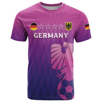 Custom Germany 2024 Football T Shirt Go Champions Nationalelf Pink Version LT05 - Wonder Print Shop