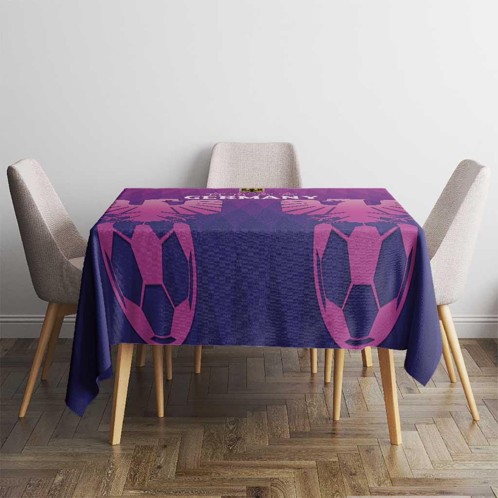 Germany 2024 Football Tablecloth Go Champions Nationalelf Pink Version LT05 - Wonder Print Shop