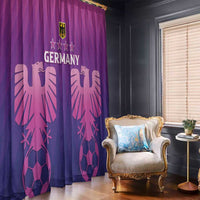 Germany 2024 Football Window Curtain Go Champions Nationalelf Pink Version LT05 - Wonder Print Shop