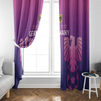 Germany 2024 Football Window Curtain Go Champions Nationalelf Pink Version LT05 - Wonder Print Shop