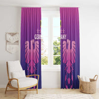 Germany 2024 Football Window Curtain Go Champions Nationalelf Pink Version LT05 - Wonder Print Shop