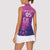 Custom Germany 2024 Football Women Sleeveless Polo Shirt Go Champions Nationalelf Pink Version LT05 - Wonder Print Shop