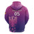 Custom Germany 2024 Football Zip Hoodie Go Champions Nationalelf Pink Version LT05 - Wonder Print Shop