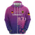Custom Germany 2024 Football Zip Hoodie Go Champions Nationalelf Pink Version LT05 - Wonder Print Shop