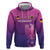 Custom Germany 2024 Football Zip Hoodie Go Champions Nationalelf Pink Version LT05 - Wonder Print Shop