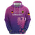 Custom Germany 2024 Football Zip Hoodie Go Champions Nationalelf Pink Version LT05 - Wonder Print Shop