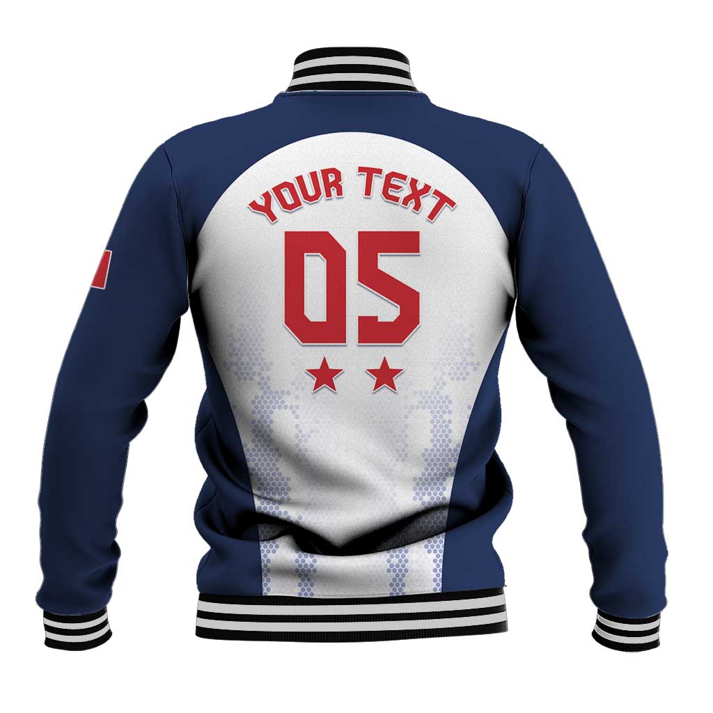 Custom France 2024 Football Baseball Jacket Go Champions Les Bleus LT05 - Wonder Print Shop