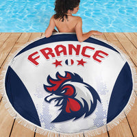 France 2024 Football Beach Blanket Go Champions Les Bleus LT05 - Wonder Print Shop