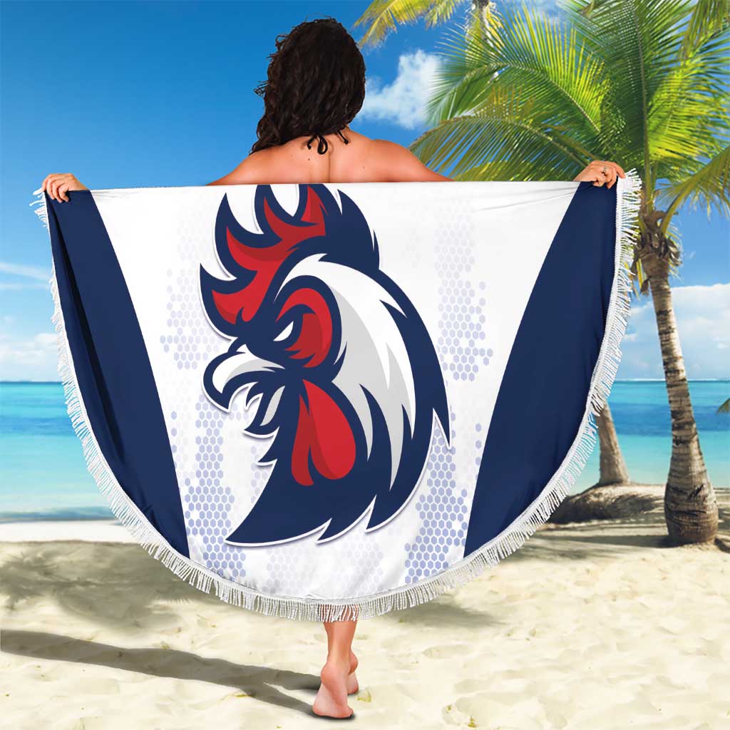 France 2024 Football Beach Blanket Go Champions Les Bleus LT05 - Wonder Print Shop