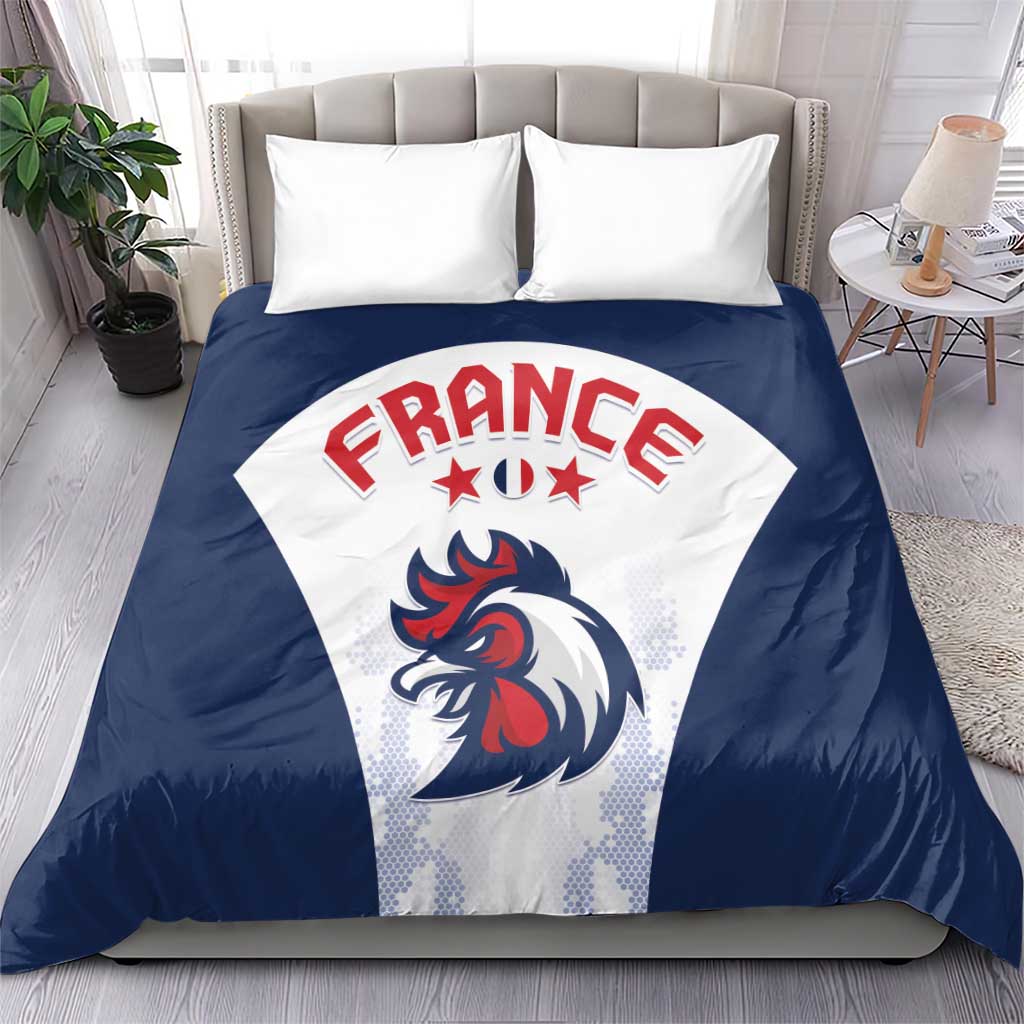 France 2024 Football Bedding Set Go Champions Les Bleus LT05 - Wonder Print Shop