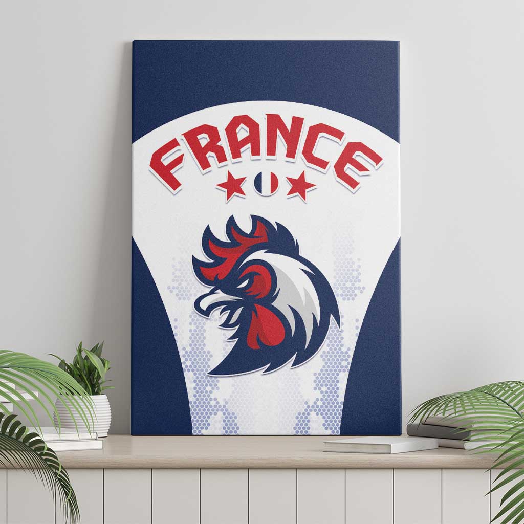 France 2024 Football Canvas Wall Art Go Champions Les Bleus LT05 - Wonder Print Shop