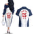 Custom France 2024 Football Couples Matching Off The Shoulder Long Sleeve Dress and Hawaiian Shirt Go Champions Les Bleus LT05 - Wonder Print Shop