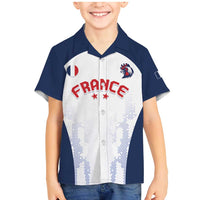 Custom France 2024 Football Family Matching Mermaid Dress and Hawaiian Shirt Go Champions Les Bleus LT05 - Wonder Print Shop