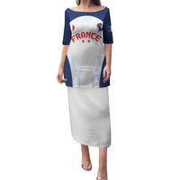 Custom France 2024 Football Family Matching Puletasi and Hawaiian Shirt Go Champions Les Bleus LT05 - Wonder Print Shop