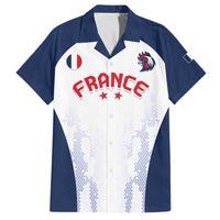 Custom France 2024 Football Family Matching Short Sleeve Bodycon Dress and Hawaiian Shirt Go Champions Les Bleus LT05 - Wonder Print Shop