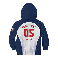 Custom France 2024 Football Kid Hoodie Go Champions Les Bleus LT05 - Wonder Print Shop