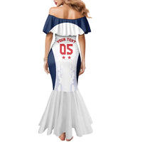 Custom France 2024 Football Mermaid Dress Go Champions Les Bleus LT05 - Wonder Print Shop