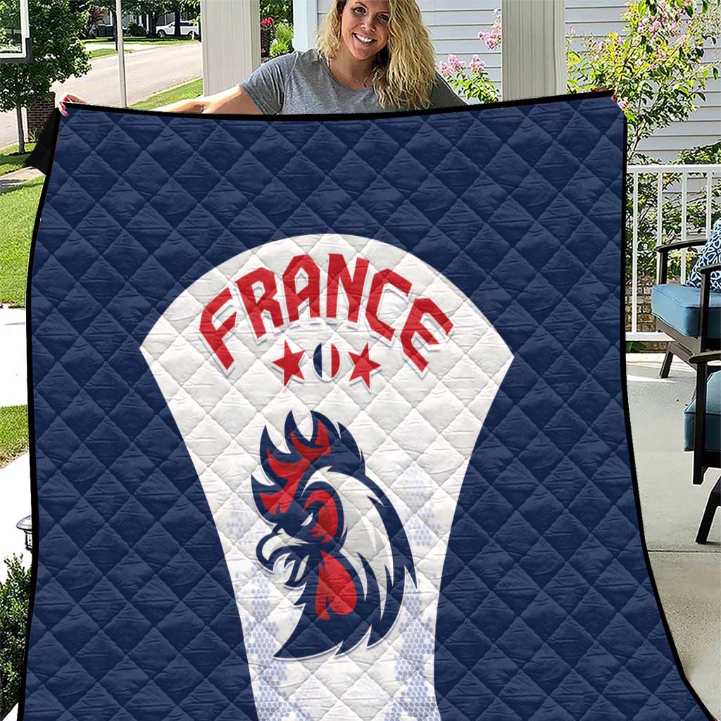 France 2024 Football Quilt Go Champions Les Bleus LT05 - Wonder Print Shop