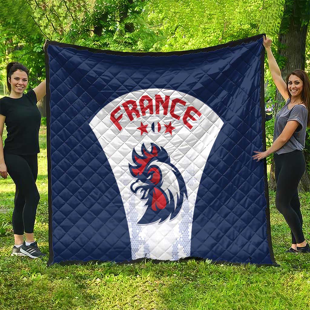 France 2024 Football Quilt Go Champions Les Bleus LT05 - Wonder Print Shop