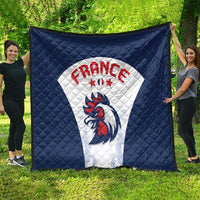 France 2024 Football Quilt Go Champions Les Bleus LT05 - Wonder Print Shop
