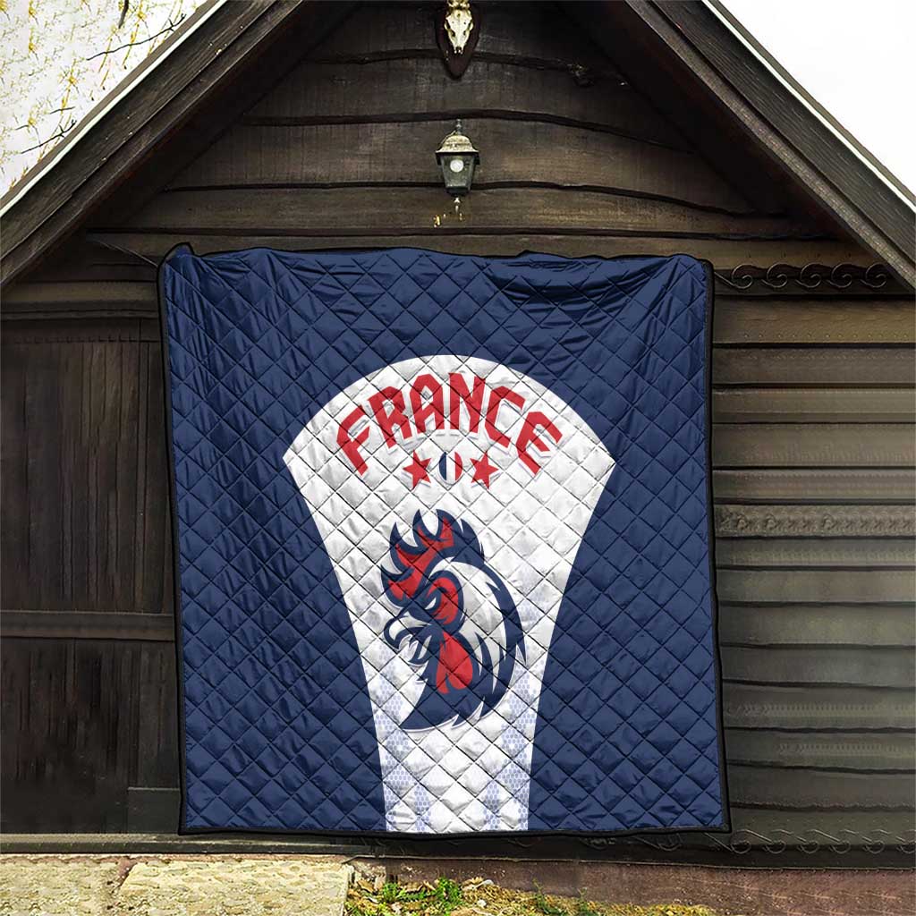 France 2024 Football Quilt Go Champions Les Bleus LT05 - Wonder Print Shop