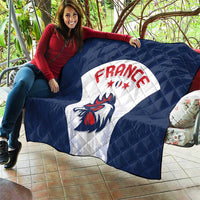 France 2024 Football Quilt Go Champions Les Bleus LT05 - Wonder Print Shop