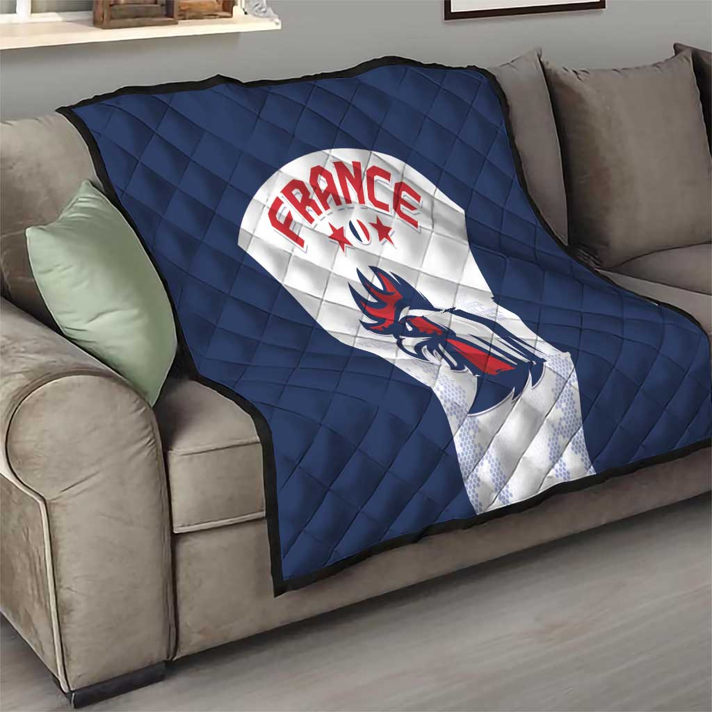 France 2024 Football Quilt Go Champions Les Bleus LT05 - Wonder Print Shop