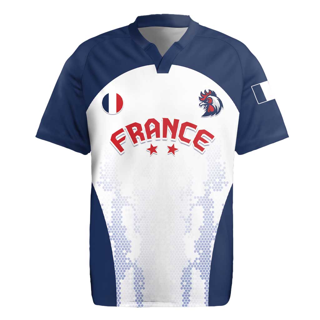 Custom France 2024 Football Rugby Jersey Go Champions Les Bleus LT05 - Wonder Print Shop
