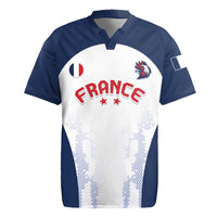 Custom France 2024 Football Rugby Jersey Go Champions Les Bleus LT05 - Wonder Print Shop
