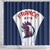 Custom France 2024 Football Shower Curtain Go Champions Les Bleus