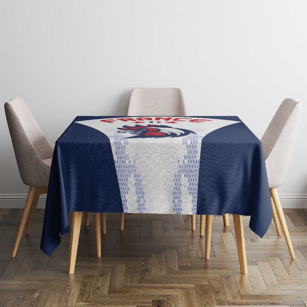 France 2024 Football Tablecloth Go Champions Les Bleus LT05 - Wonder Print Shop