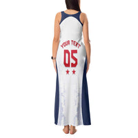 Custom France 2024 Football Tank Maxi Dress Go Champions Les Bleus LT05 - Wonder Print Shop