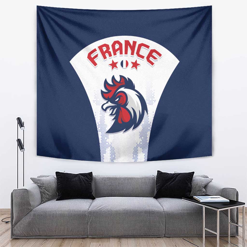 France 2024 Football Tapestry Go Champions Les Bleus LT05 - Wonder Print Shop