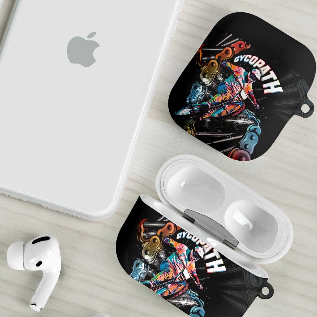 Cycopath Funny Cycling AirPods Case Cycling lovers - Wonder Print Shop