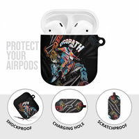 Cycopath Funny Cycling AirPods Case Cycling lovers - Wonder Print Shop