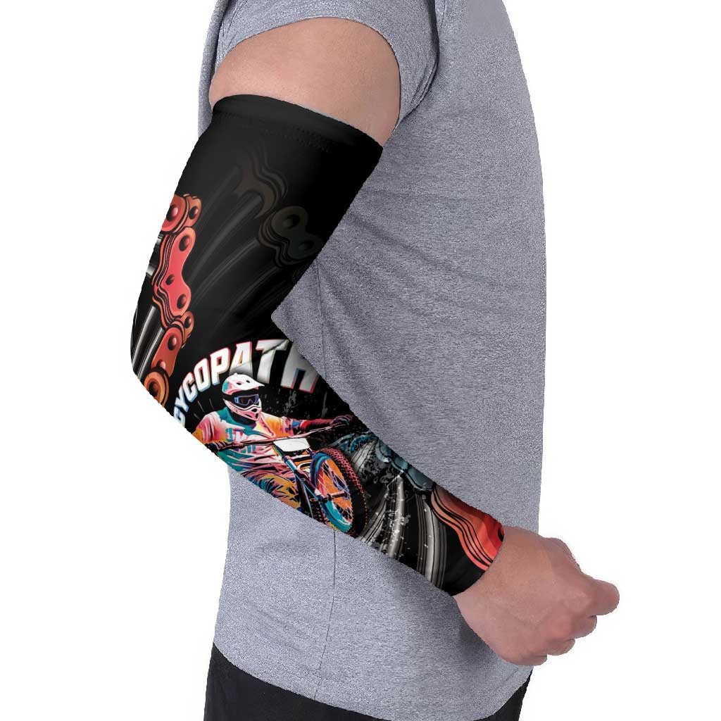Cycopath Funny Cycling Arm Sleeves Cycling lovers - Wonder Print Shop