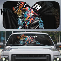 Cycopath Funny Cycling Auto Sun Shade Cycling lovers - Wonder Print Shop