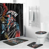 Cycopath Funny Cycling Bathroom Set Cycling lovers - Wonder Print Shop