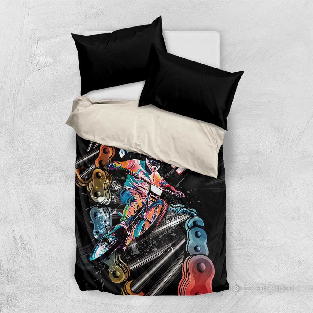 Cycopath Funny Cycling Bedding Set Cycling lovers - Wonder Print Shop