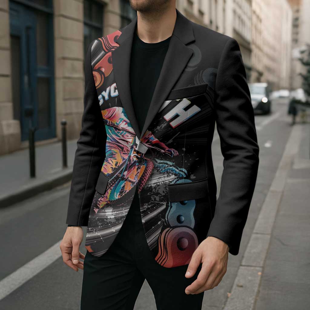 Cycopath Funny Cycling Blazer Cycling lovers - Wonder Print Shop