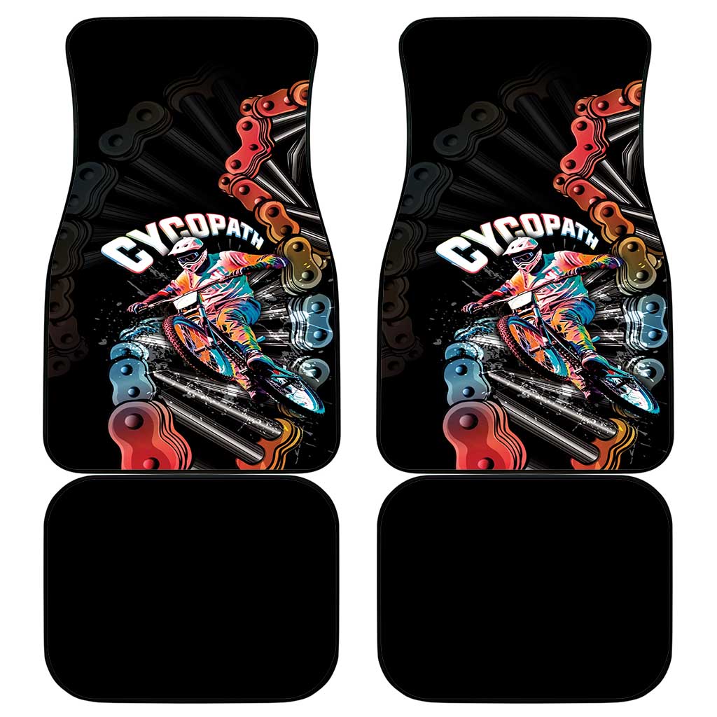 Cycopath Funny Cycling Car Mats Cycling lovers - Wonder Print Shop